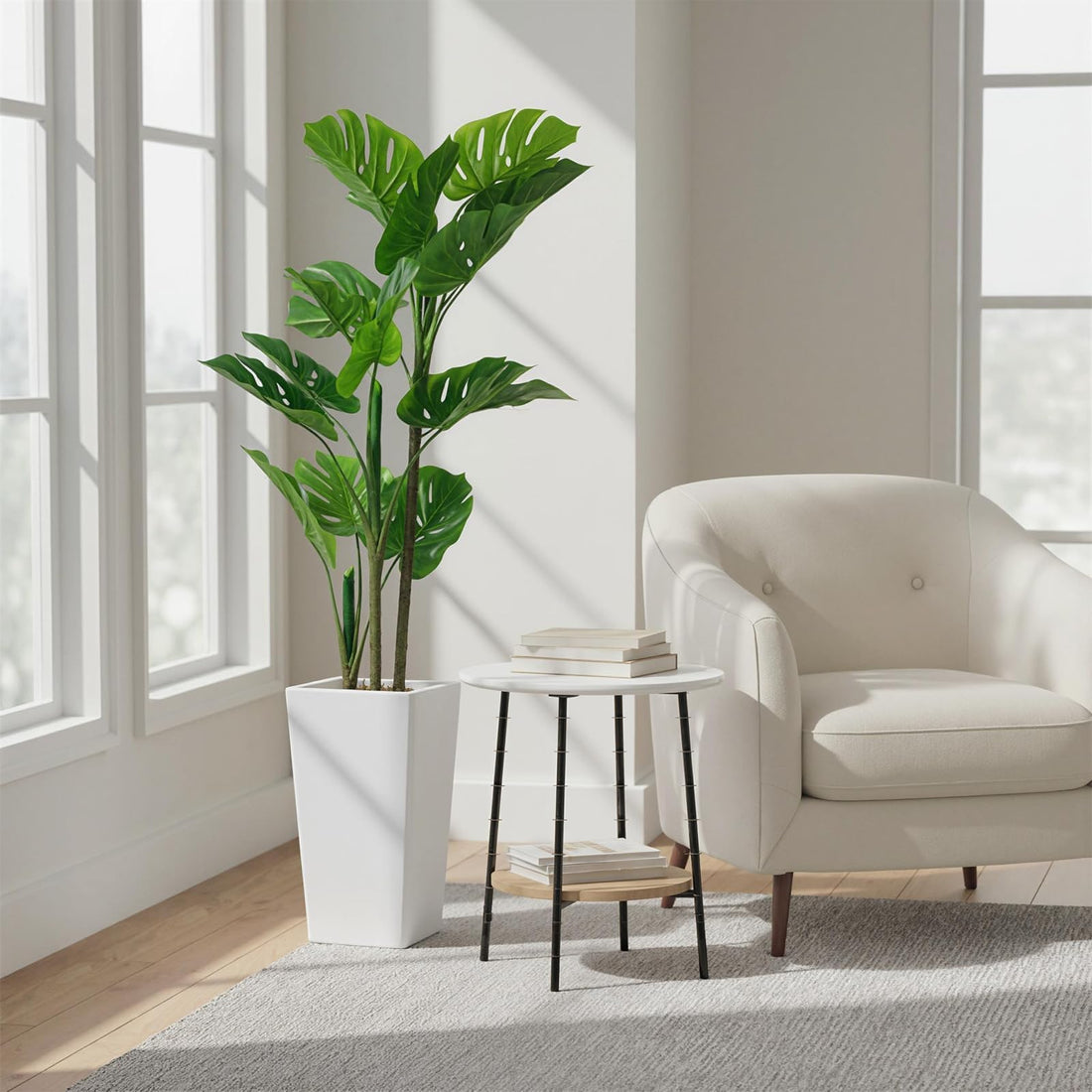 Krautgarten UV-beständige künstliche Dracaena-Palme 147 cm